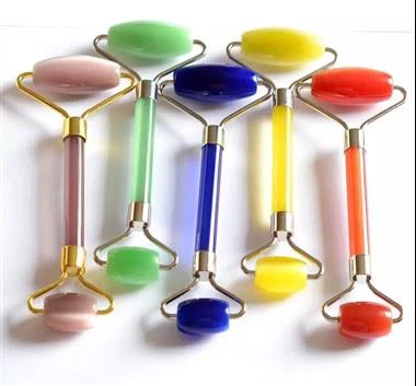 لون مختلف حجر اليشم الرول للوجه