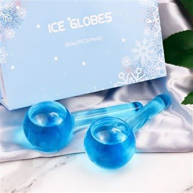 كرات الجليد للوجه لتدليك الوجه