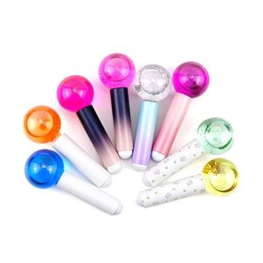 تدليك كرات الجليد للوجه مع قبضة المطاط القابلة للإزالة