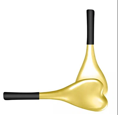 عصا ثلج من الفولاذ المقاوم للصدأ للوجه