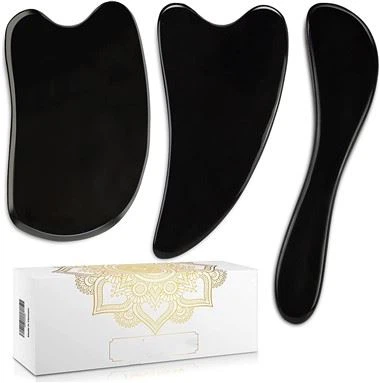 فائق الحافة الناعمة Gua sha dragting أداة التدليك