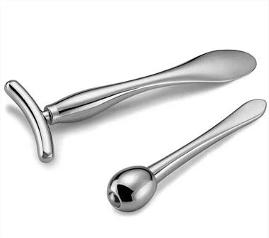 سبائك الزنك ملعقة مستحضرات التجميل الصغيرة كريم العين تدليك الأسطوانة بالجملة