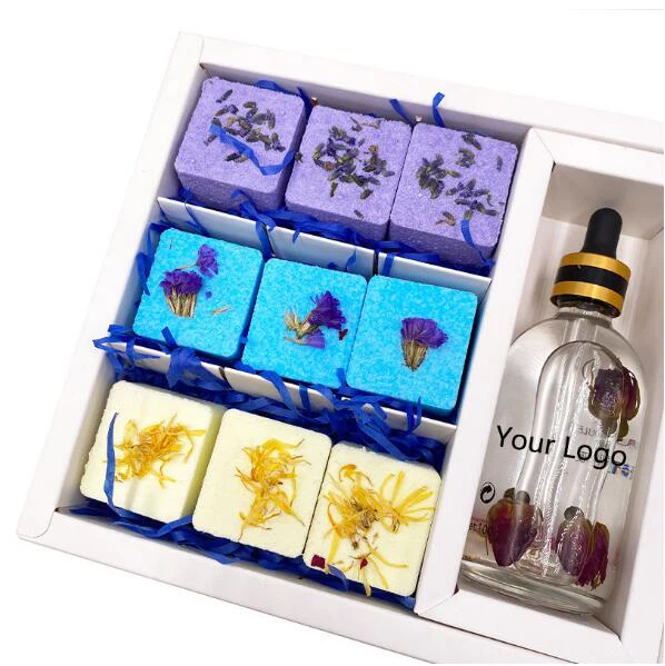 باخرة دش مع أزهار حقيقية