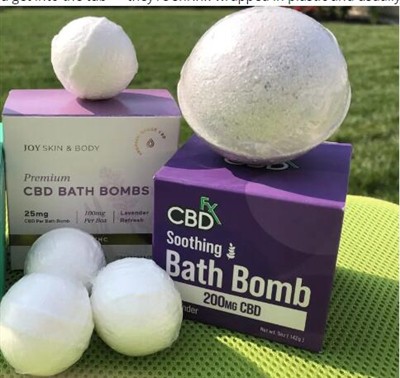 بعض المعرفة حول قنبلة الاستحمام Cbd