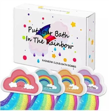 قوس قزح باث قنبلة للأطفال