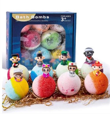 قنابل الحمام العضوية للأطفال