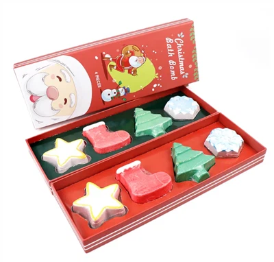 قنابل حمام عيد الميلاد